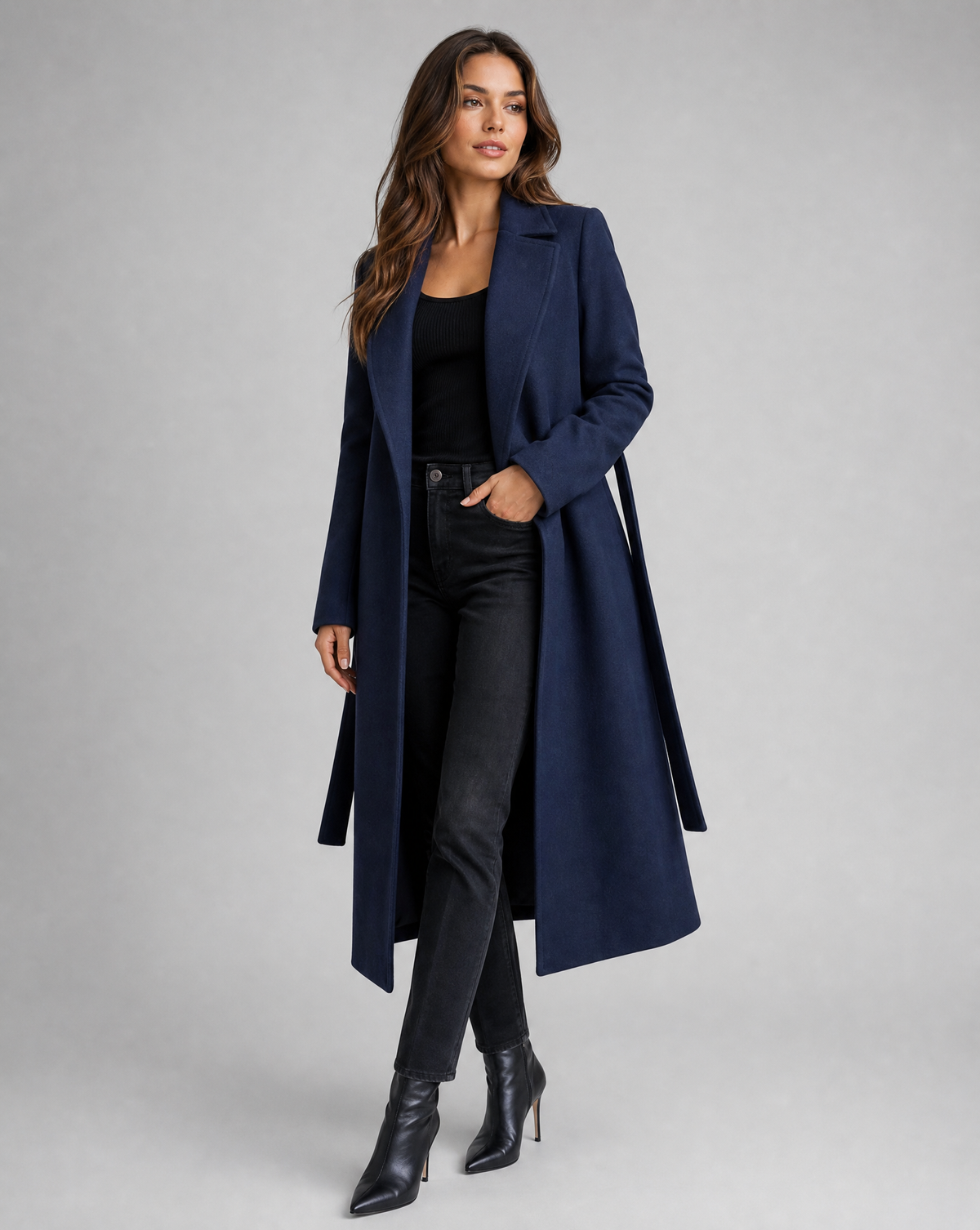 Triana | Gabardina larga de invierno para mujer